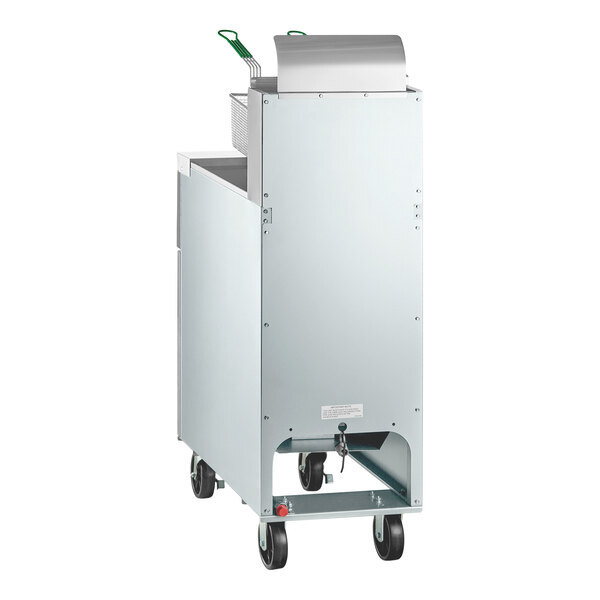 Scratch and Dent Dean by Frymaster GF40 Open Pot Natural Gas Floor Fryer 50 lb. - 122,000 BTU