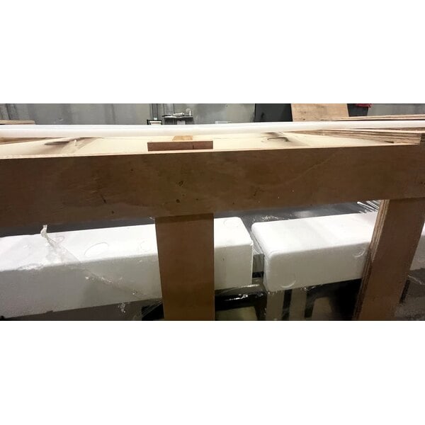 Scratch and Dent Avantco APPT-71-HC 71" 2 Door Refrigerated Pizza Prep Table