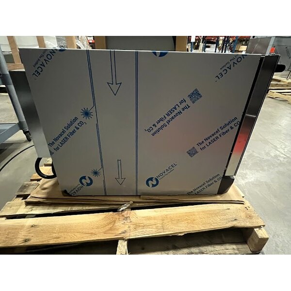 Scratch and Dent Cooking Performance Group COF-D4-M Electric Digital Countertop 4 Tray Full Size Convection Oven with Moisture Injection - 208-240V, 5600W