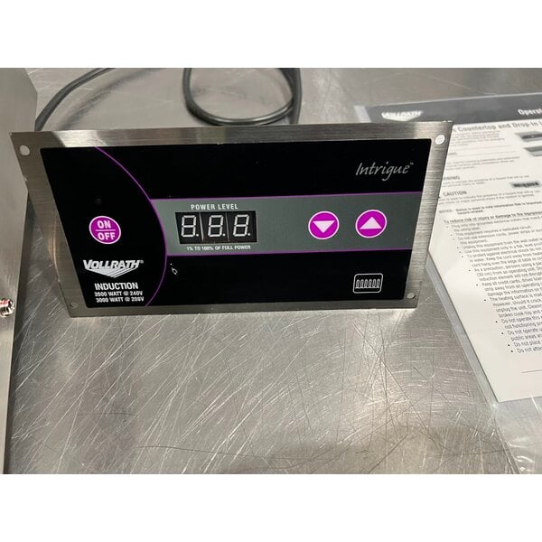 Scratch and Dent Vollrath 69505 Ultra Series Drop In Induction Cooker - 208/240V