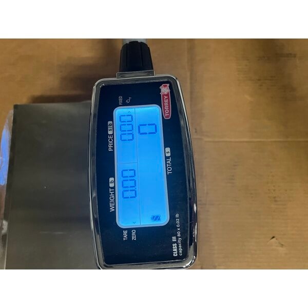 Scratch and Dent Tor Rey PC-80LT 80 lb. Digital Price Computing Scale with Tower, Legal for Trade