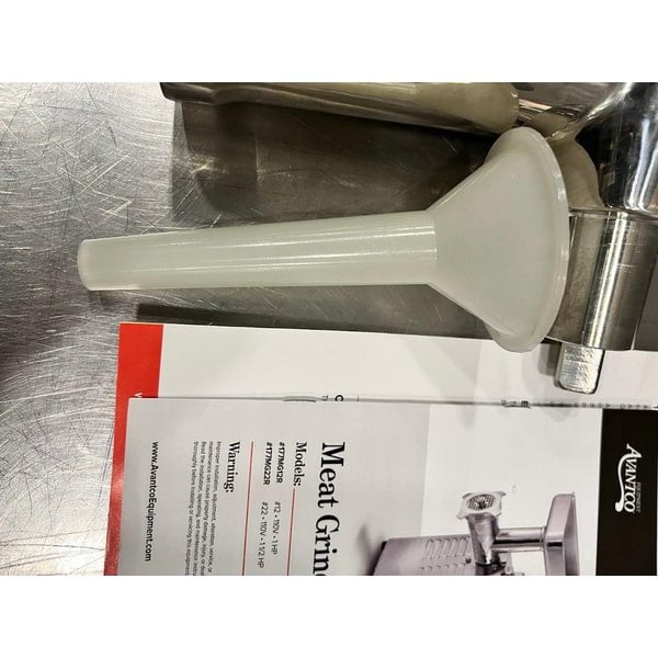 Scratch and Dent Avantco MG12R #12 Meat Grinder with Reverse Setting - 110V, 1 hp