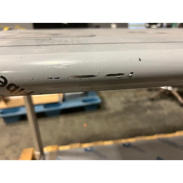 Scratch and Dent Eagle Group T2460SB 24" x 60" Stainless Steel Work Table with Stainless Steel Undershelf