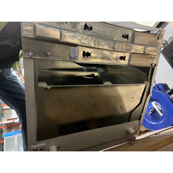 Scratch and Dent Summit Appliance ACR32G EQTemp ACR Series 3.17 Cu. Ft. White / Blue Compact Glass Door Reach-In Medical Refrigerator - 115V