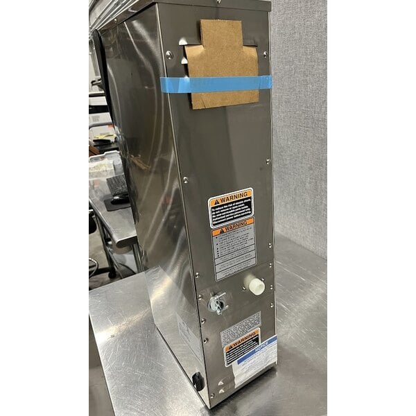 Scratch and Dent Bunn 43600.0026 H5X Stainless Steel 5 Gallon 212 Degree Hot Water Dispenser - 120V