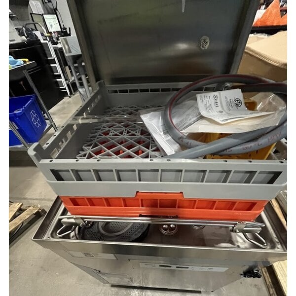 Scratch and Dent Noble Warewashing DTVL1 Select Ventless High Temperature Door Type Dishwasher - 208-240V, 1 Phase