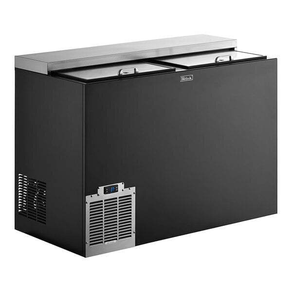 Scratch and Dent Perlick BC48RT-BS-STK 48" Black Horizontal Bottle Cooler