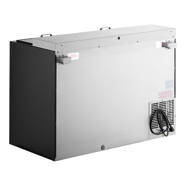 Scratch and Dent Perlick BC48RT-BS-STK 48" Black Horizontal Bottle Cooler