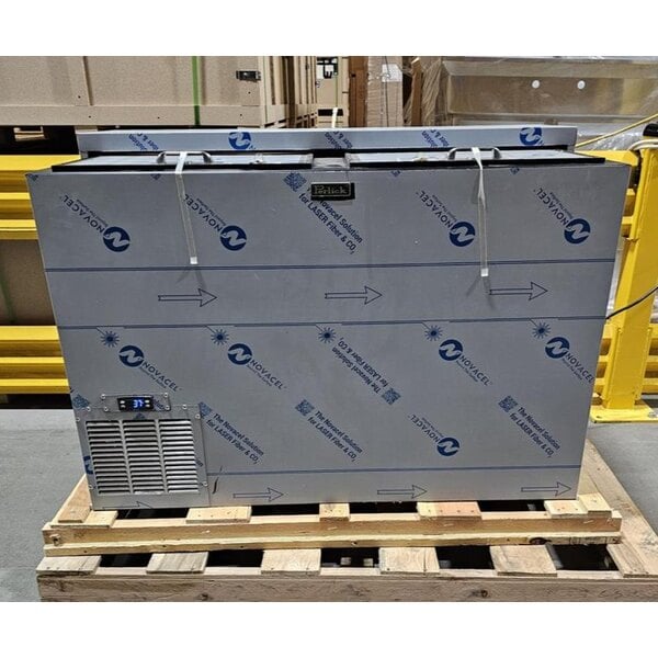 Scratch and Dent Perlick BC48RT-BS-STK 48" Black Horizontal Bottle Cooler