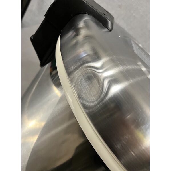 Scratch and Dent Zojirushi THA-603SA 66 Cup (Cooked) Stainless Steel Electric Rice Warmer with Removable Pot - 120V, 77W