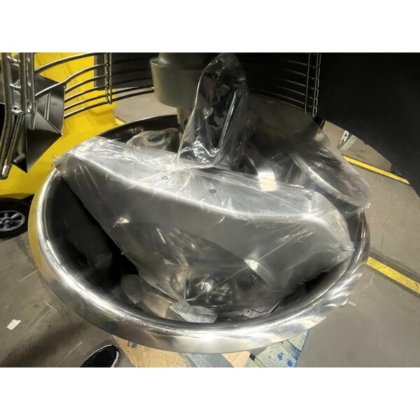 Scratch and Dent Globe SP60 60 Qt. Planetary Floor Mixer with Guard & Standard Accessories - 220V, 3 hp