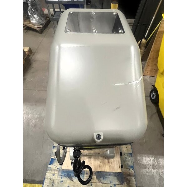 Scratch and Dent Globe SP60 60 Qt. Planetary Floor Mixer with Guard & Standard Accessories - 220V, 3 hp