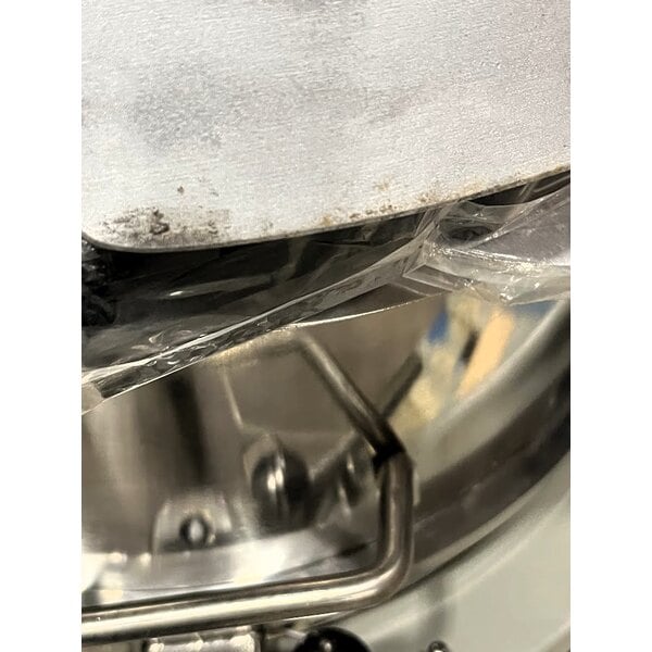 Scratch and Dent Globe SP60 60 Qt. Planetary Floor Mixer with Guard & Standard Accessories - 220V, 3 hp