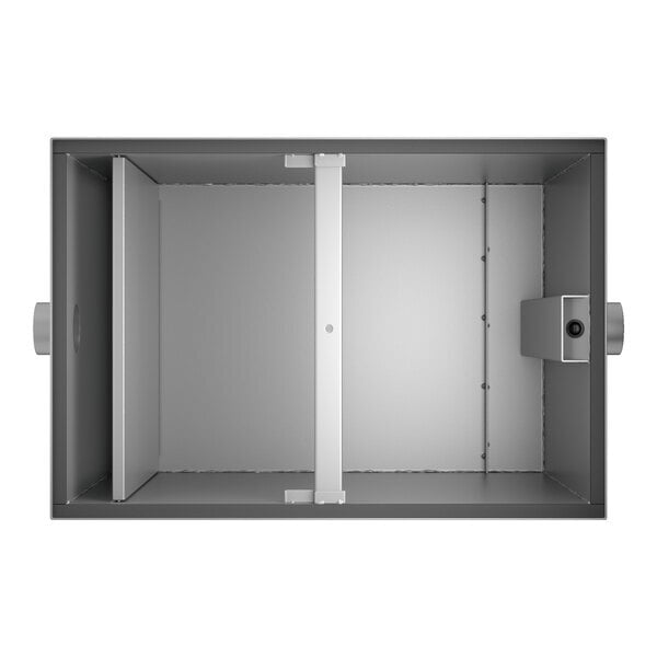 Scratch and Dent Regency 100 lb. 50 GPM Grease Trap with 4" Non-Threaded Connections - PDI Certified