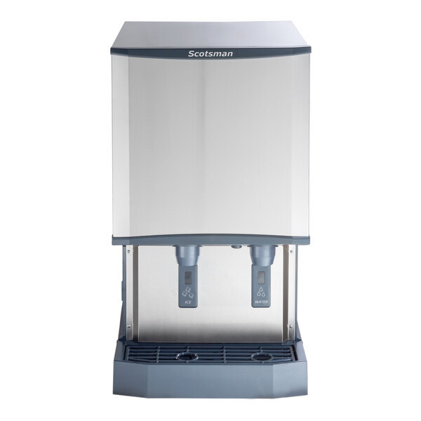 Scratch and Dent Scotsman HID540A-1 Meridian® Countertop Air Cooled Ice Machine and Water Dispenser - 40 lb. Bin Storage