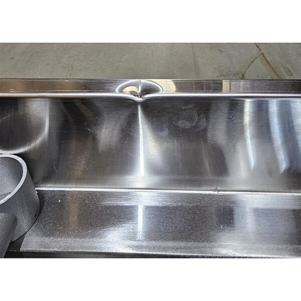 Scratch and Dent Regency 21" x 30" Underbar Ice Bin with 7 Circuit Post-Mix Cold Plate and Bottle Holders