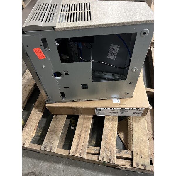 Scratch and Dent Zurn Elkay EZSDWSLK ezH20 Light Gray Hands-Free Non-Filtered Bottle Filling Station with Drinking Fountain - Non-Refrigerated