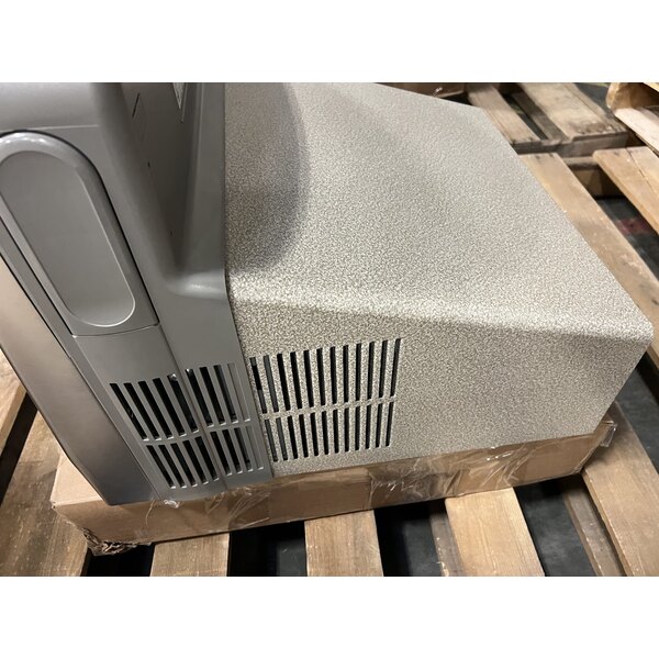 Scratch and Dent Zurn Elkay EZSDWSLK ezH20 Light Gray Hands-Free Non-Filtered Bottle Filling Station with Drinking Fountain - Non-Refrigerated