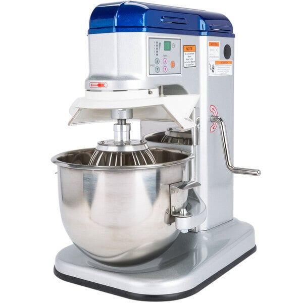 Scratch and Dent Vollrath 40755 7 Qt. Bowl Lift Countertop Mixer with Guard & Standard Accessories - 120V, 1/3 hp