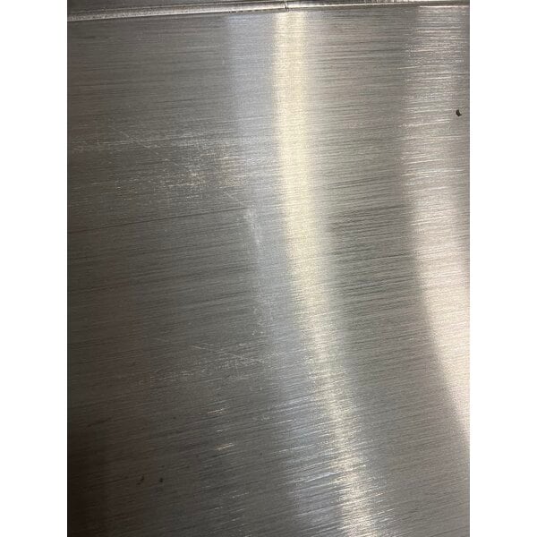 Scratch and Dent Eastern Tabletop Pillard 37 1/2" x 15 1/2" Stainless Steel Stand with Aluminum Griddle Top 3259A