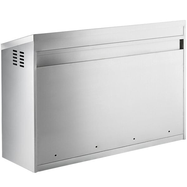 Scratch and Dent Regency 48" Stainless Steel Wall Cabinet with Sliding Doors
