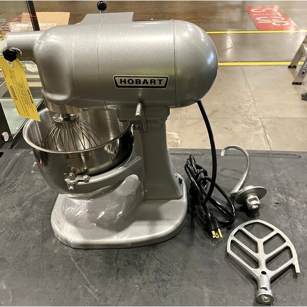 Scratch and Dent Hobart N50 5 Qt. Bowl Lift Countertop Mixer with Standard Accessories - 120V, 1/6 hp