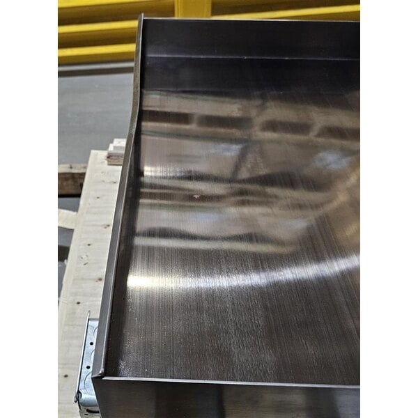 Scratch and Dent Cooking Performance Group GU-CPG-24-M Ultra Series 24" Chrome Plated Electric Countertop Griddle - 6,000W / 8,000W, 208 / 240V