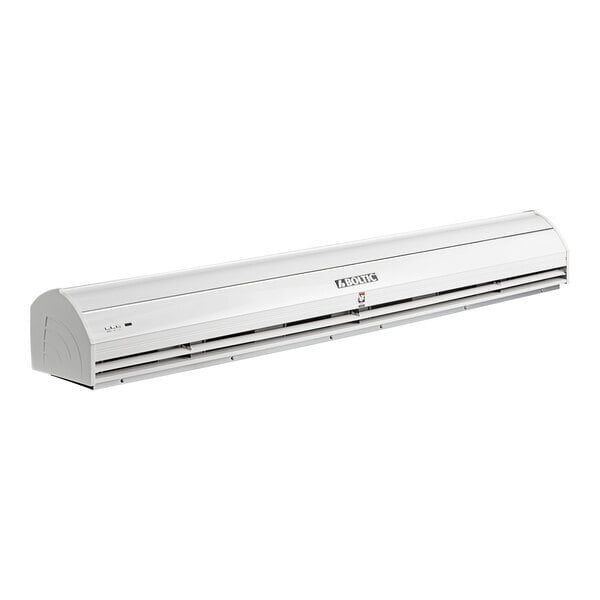 Scratch and Dent Boltic 72" White Aluminum Air Curtain with Remote Magnetic Door Switch