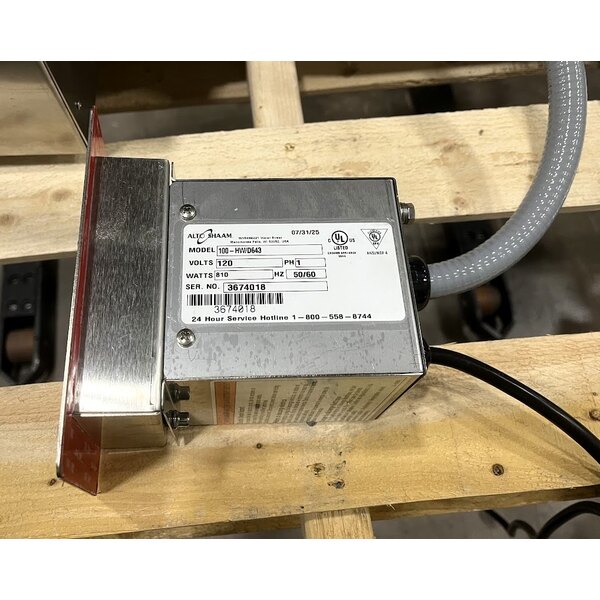 Scratch and Dent Alto-Shaam 100-HW/D643 4/3 Size 1 Pan Drop-In Hot Food Well for 6" Deep Pans - 120V