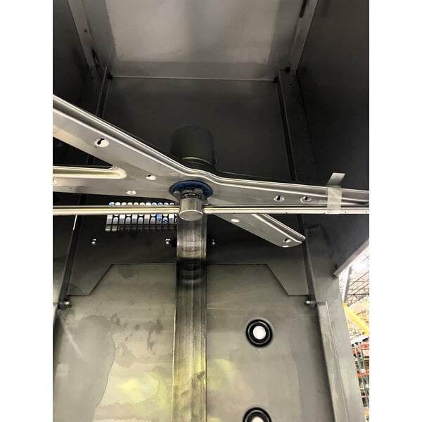 Scratch and Dent Hobart AM16-BAS-2 High Temperature Door-Style Base Electric Dishwasher with Booster Heater - 208-240V, 3 Phase