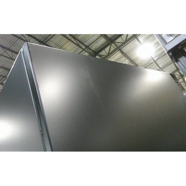 Scratch and Dent Avantco GDC-12F-HC 27" Black Customizable Swing Glass Door Merchandiser Freezer with LED Lighting