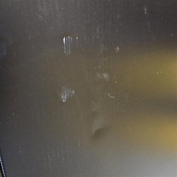 Scratch and Dent Avantco GDC-23-HC 28 3/8" Black Customizable Swing Glass Door Merchandiser Refrigerator with LED Lighting