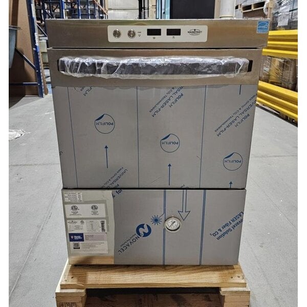 Scratch and Dent MainStreet Equipment HTUC High-Temperature Undercounter Dishwasher - 208V/240V, 1 Phase