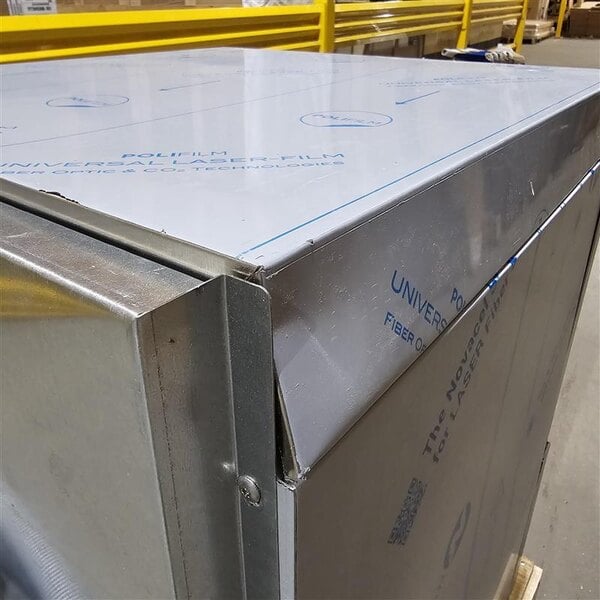 Scratch and Dent MainStreet Equipment HTUC High-Temperature Undercounter Dishwasher - 208V/240V, 1 Phase