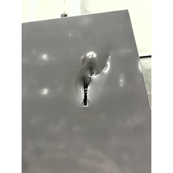 Scratch and Dent Avantco GDC-49-HC 53" White Customizable Swing Glass Door Merchandiser Refrigerator with LED Lighting