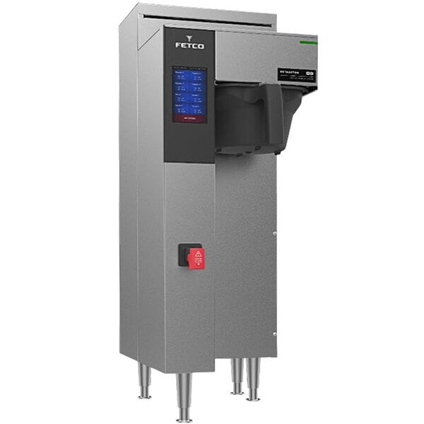 Scratch and Dent Fetco CBS-2241 NG Series Single Automatic Digital Coffee Brewer with Plastic Brew Basket - 120V, 2300W