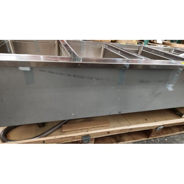 Scratch and Dent ServIt SDW-5H Five Pan Full Size Insulated Drop-In Hot Food Well - 208/240V