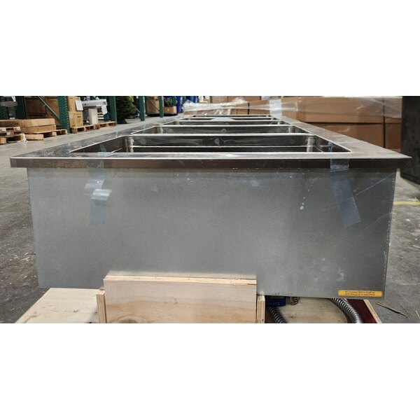 Scratch and Dent ServIt SDW-5H Five Pan Full Size Insulated Drop-In Hot Food Well - 208/240V