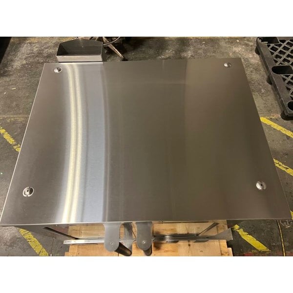 Scratch and Dent Cooking Performance Group FGC-100-N Single Deck Standard Depth Full Size Natural Gas Convection Oven with Legs - 54,000 BTU