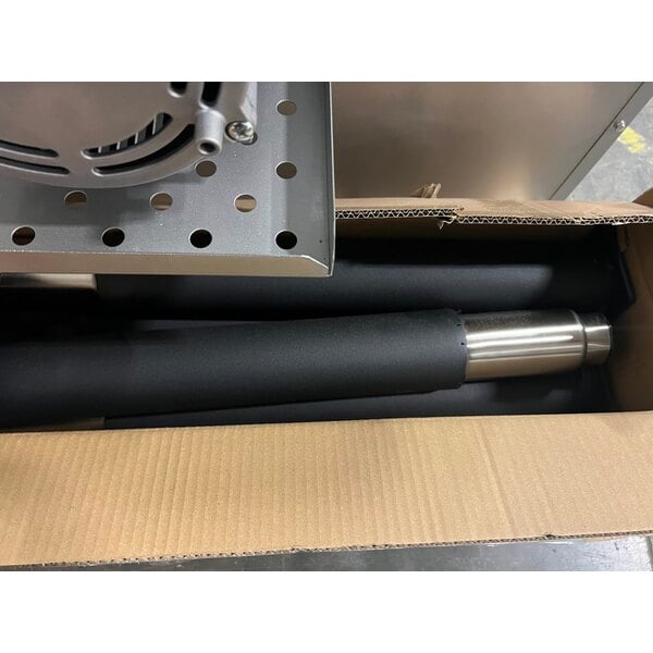 Scratch and Dent Cooking Performance Group FGC-100-N Single Deck Standard Depth Full Size Natural Gas Convection Oven with Legs - 54,000 BTU