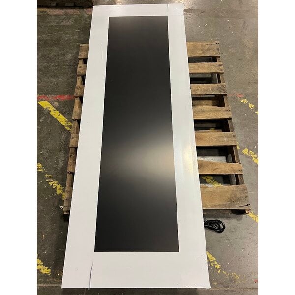 Scratch and Dent Vollrath FC-4HS-72120-BKF 72" x 25" Drop-In Heated Shelf Warmer, Flush Mount with Aluminum Hardcoat Finish - 120V, 957W