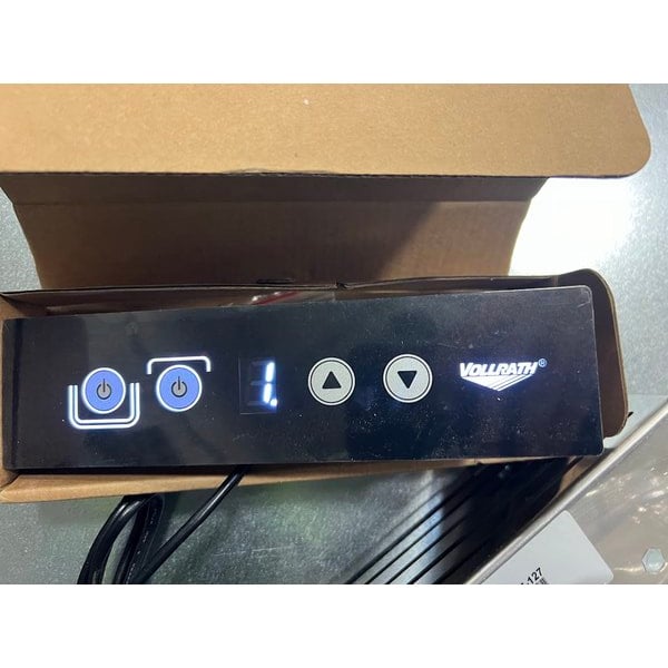 Scratch and Dent Vollrath FC-4HS-72120-BKF 72" x 25" Drop-In Heated Shelf Warmer, Flush Mount with Aluminum Hardcoat Finish - 120V, 957W