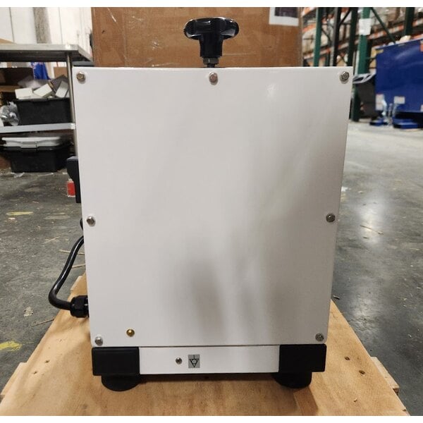 Scratch and Dent Estella DPC18T 18" Dual-Heat Manual Clamshell Pizza / Tortilla Dough Press - 240V, 3300W