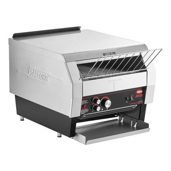 Scratch and Dent Hatco TQ-1800H Toast Qwik Conveyor Toaster - 3" Opening, 240V