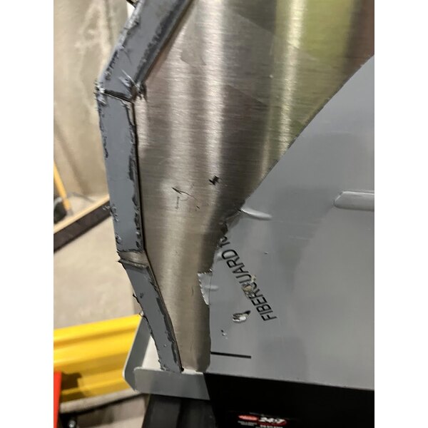 Scratch and Dent Hatco TQ-1800H Toast Qwik Conveyor Toaster - 3" Opening, 240V