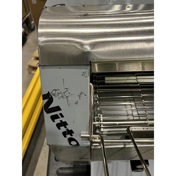 Scratch and Dent Hatco TQ-1800H Toast Qwik Conveyor Toaster - 3" Opening, 240V