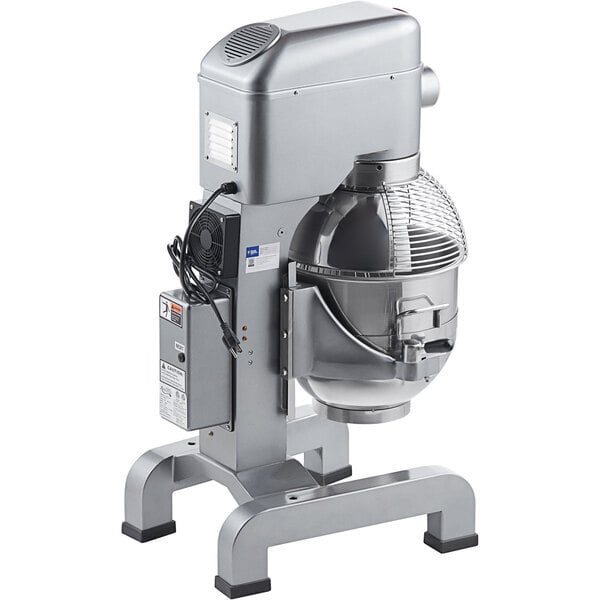 Scratch and Dent Avantco MX30H 30 Qt. Planetary Floor Mixer with Guard & Standard Accessories - 120V, 1 3/4 hp