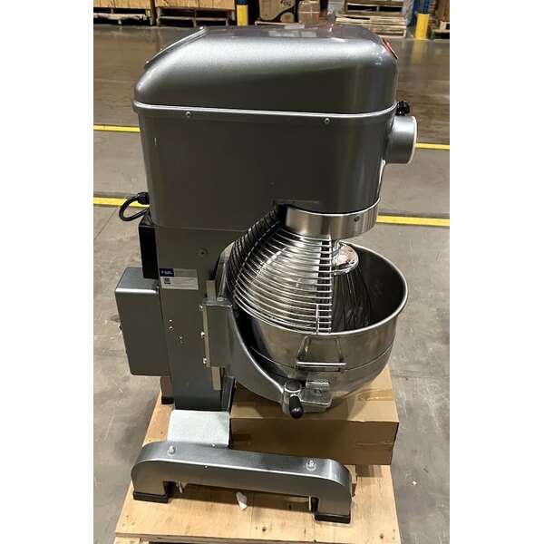 Scratch and Dent Avantco MX30H 30 Qt. Planetary Floor Mixer with Guard & Standard Accessories - 120V, 1 3/4 hp