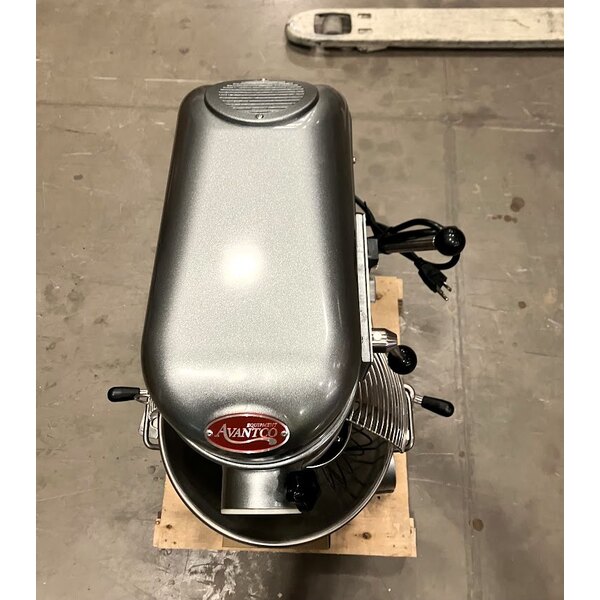 Scratch and Dent Avantco MX30H 30 Qt. Planetary Floor Mixer with Guard & Standard Accessories - 120V, 1 3/4 hp