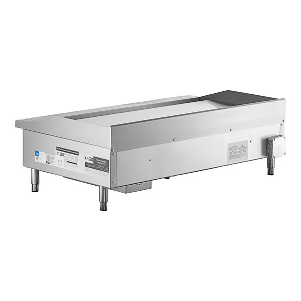 Scratch and Dent Cooking Performance Group G-CPG-48-M 48" Electric Countertop Griddle - 12,000W / 16,000W, 208 / 240V